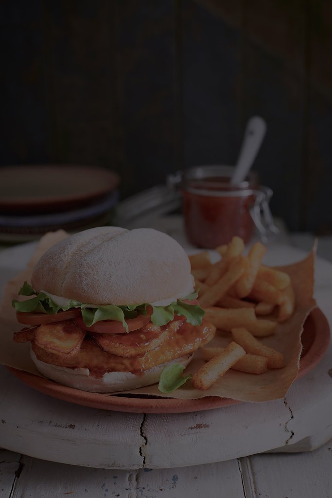 Eating at Nando's 